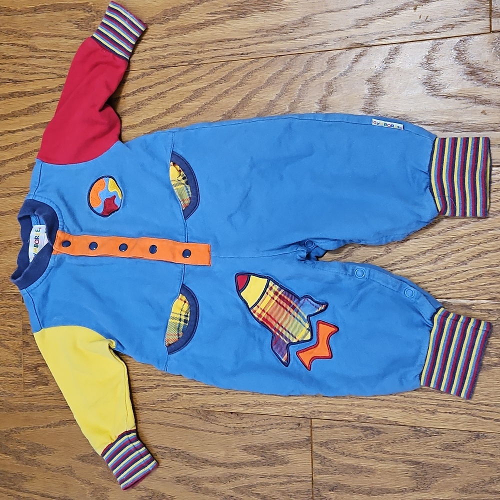 Vintage Gymboree Romper Sz Newborn
